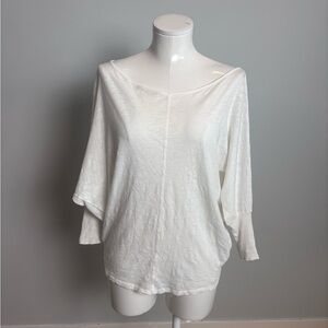 Velvet & Graham loose fitting white tee shirt